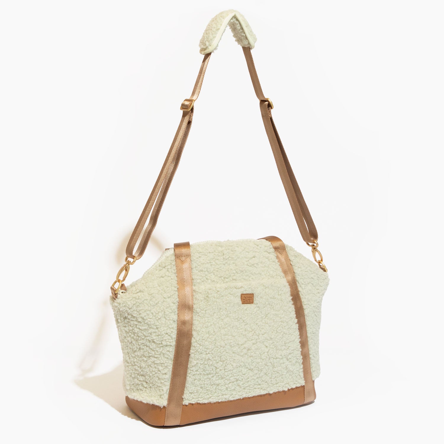 Butterscotch Teddy Tote Backpack Seoul Tote Backpack Diaper Bag 
