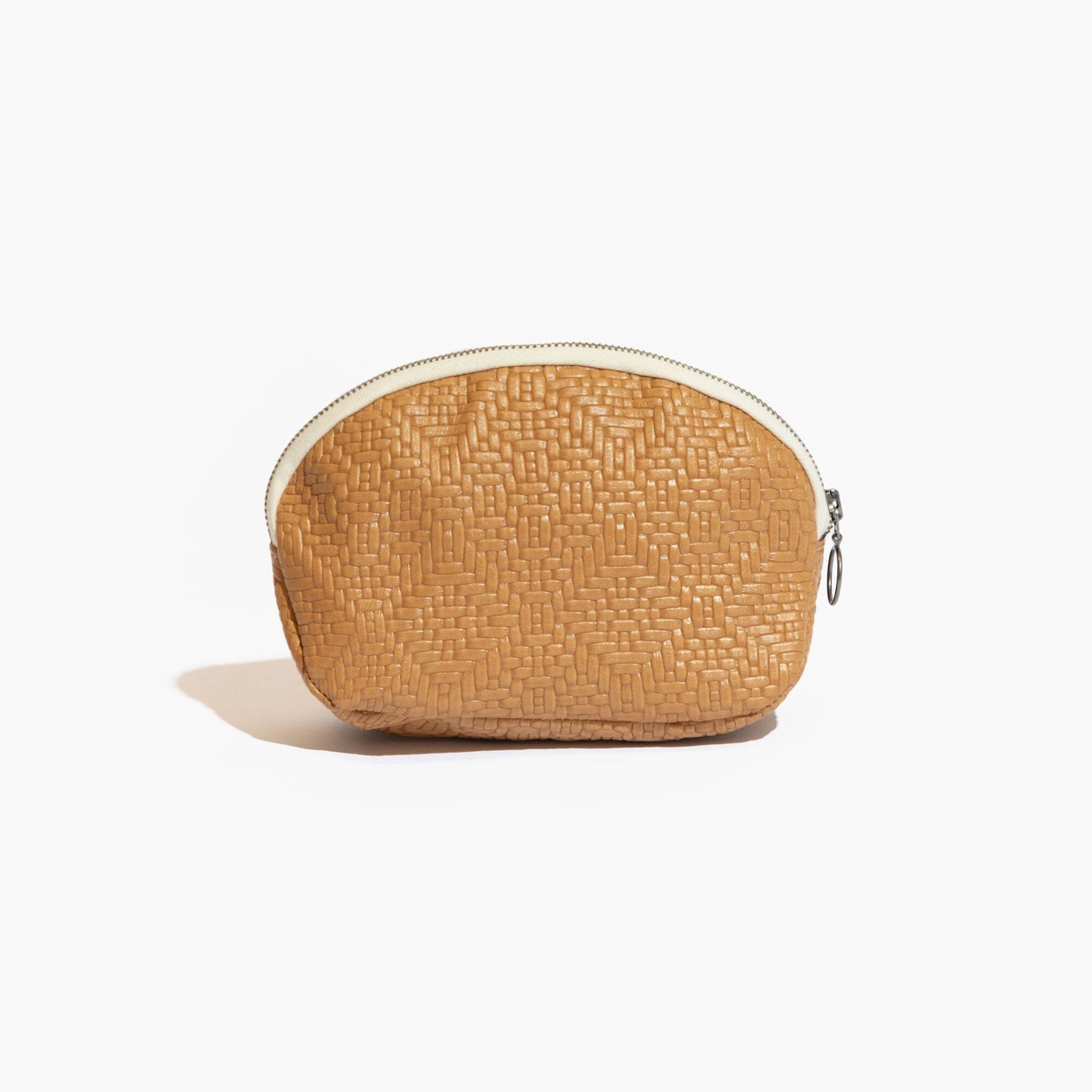 Butterscotch Weave Cosmetic Pouch Cosmetic Pouch In House Bag 