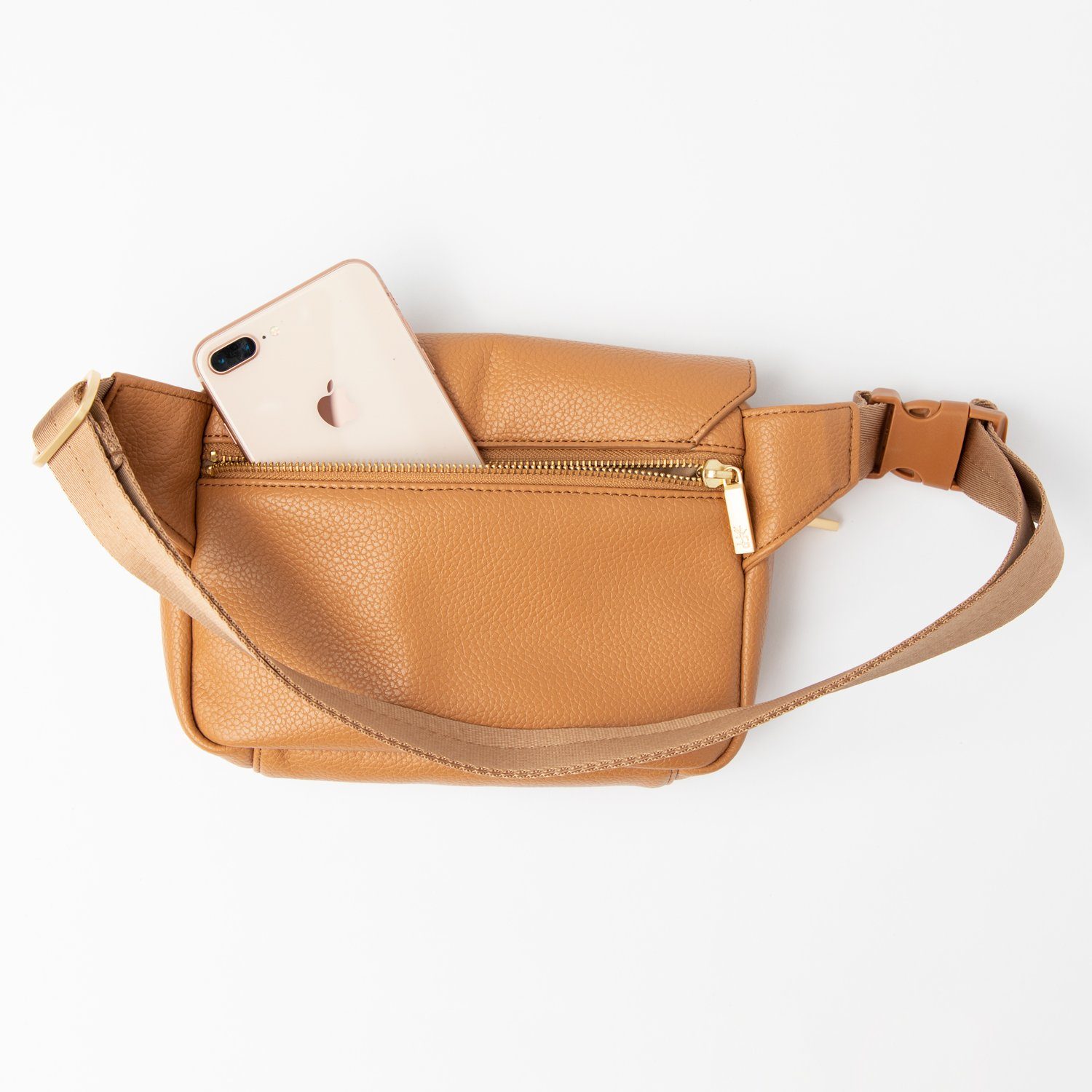 Tan Bum Bag Fanny Pack Leather Fanny Bag Smooth Leather 