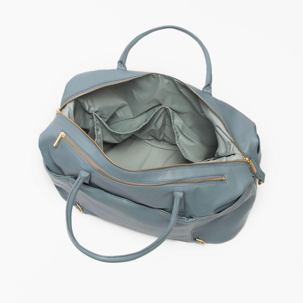 Dusty Blue Weekender Weekender Bag Luggage 