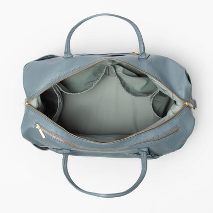 Dusty Blue Weekender Weekender Bag Luggage 
