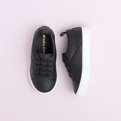 Ebony Classic Lace Up Sneaker – Freshly Picked