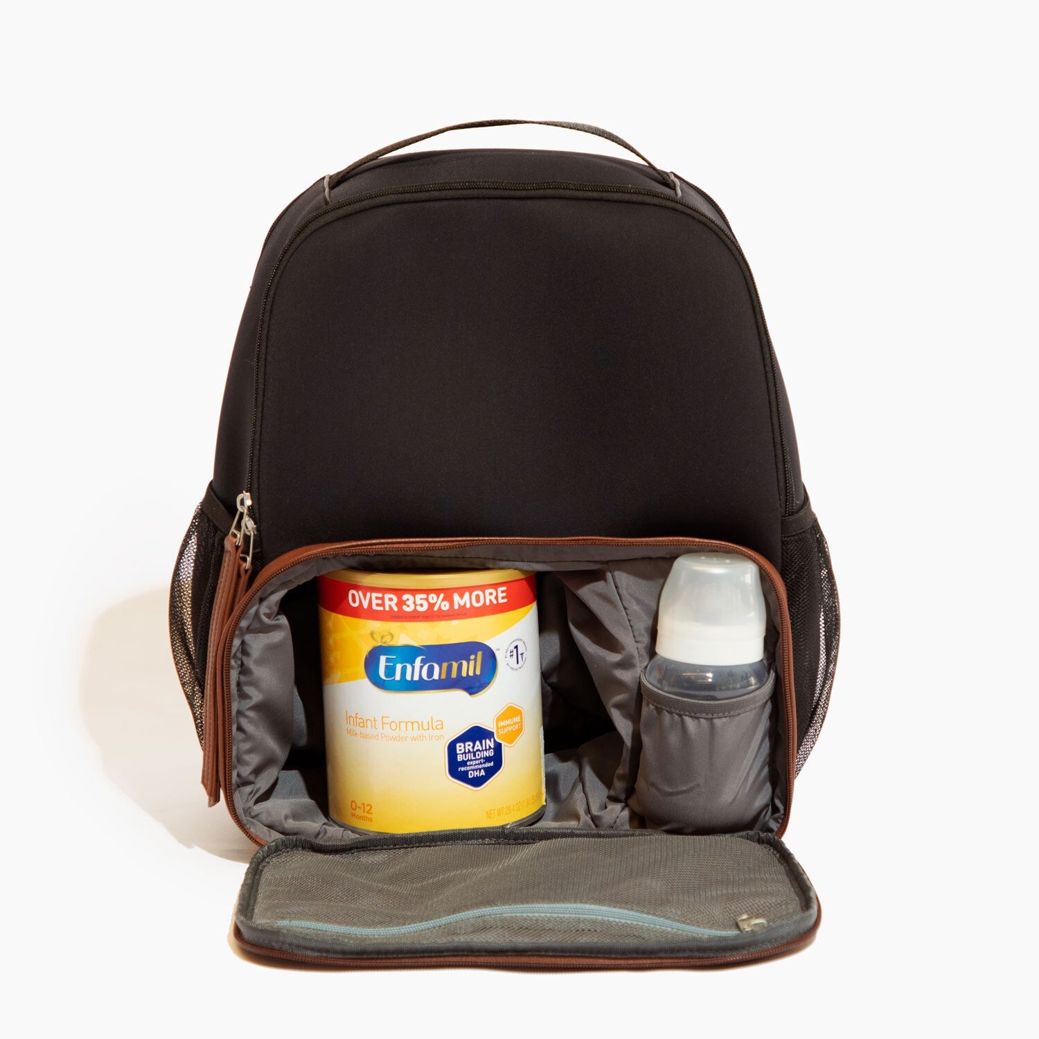 Latte Marseille Breast Pump Diaper Bag | Travel Breast Pump Bag