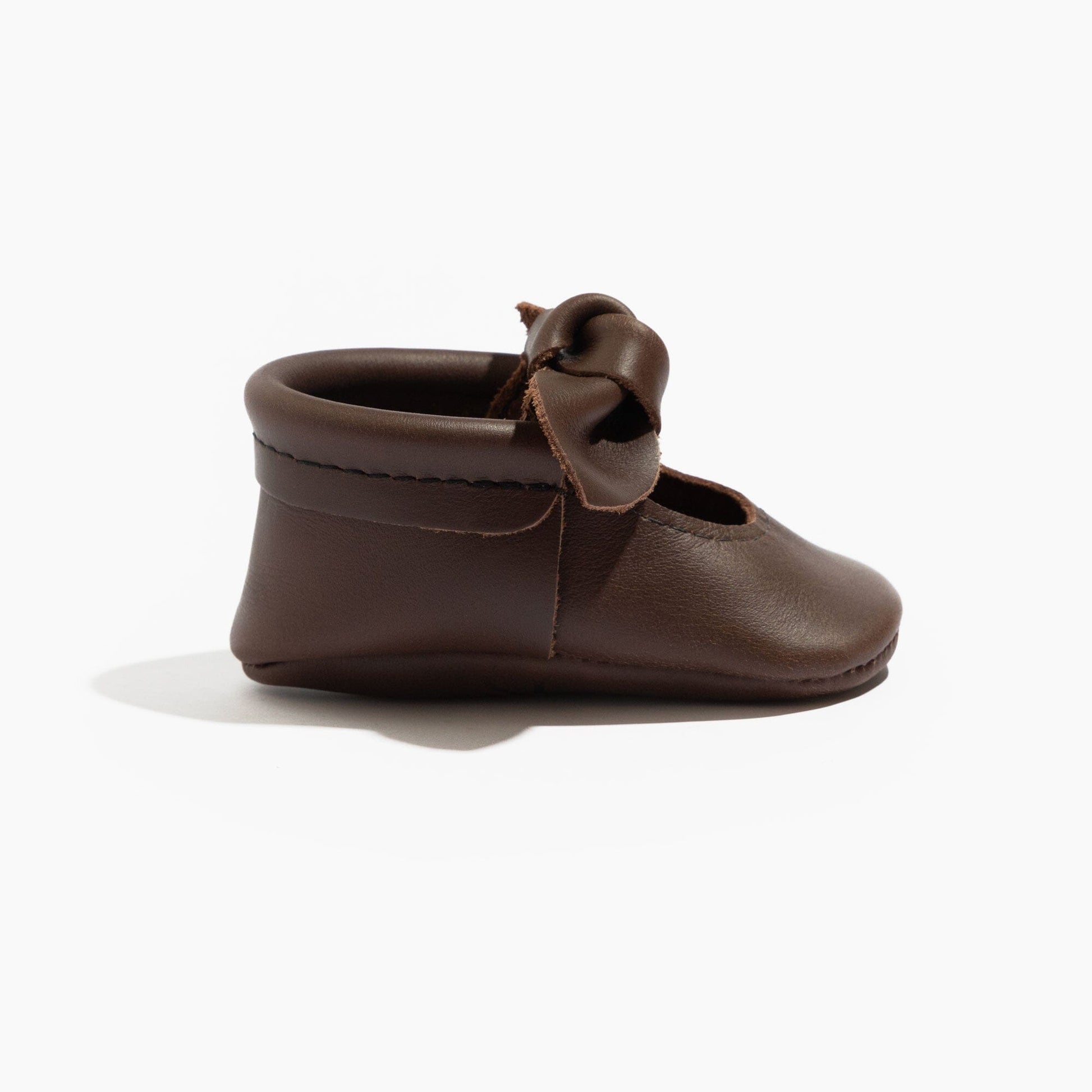 Espresso Knotted Bow Mocc Knotted Bow Mocc Soft Sole 