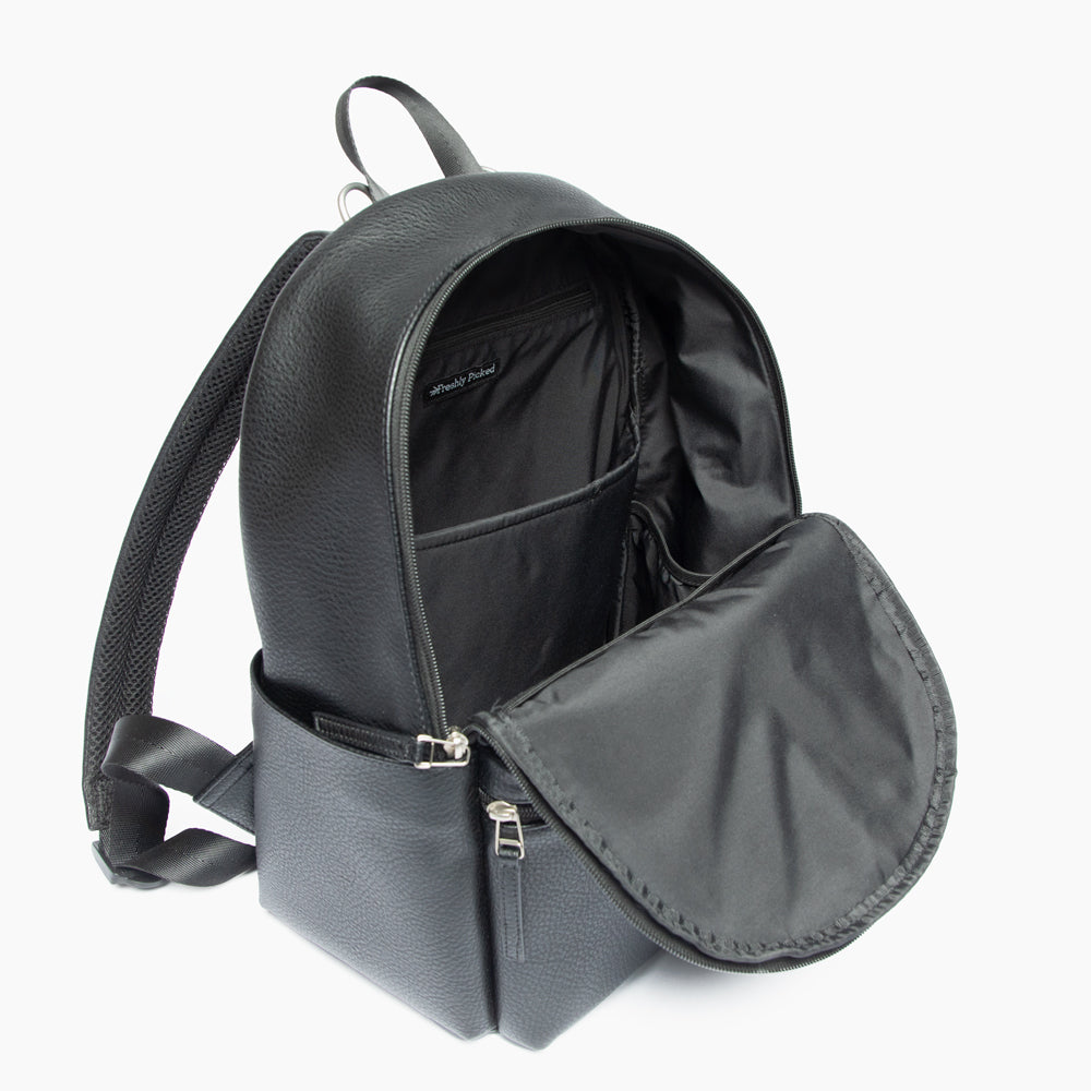 Everyday Diaper Bag Backpack | Black Diaper Backpack For Moms – Freshly ...