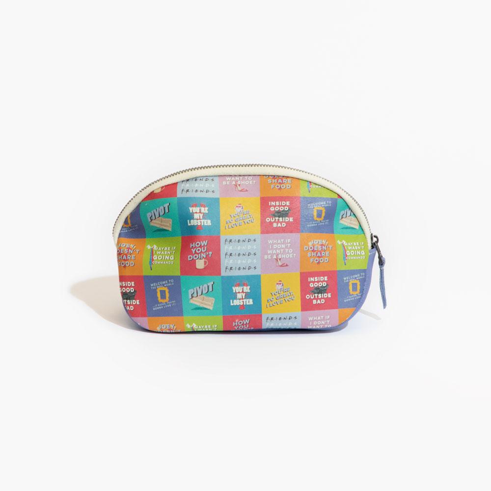 Friends Quotes Cosmetic Pouch Cosmetic Pouch In House Bag 