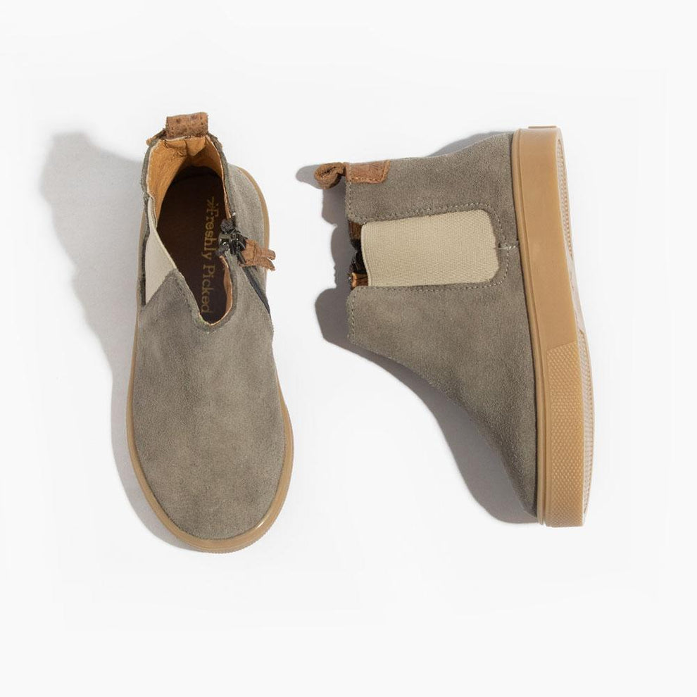 Grey Suede Chelsea Boot Sneaker – Freshly Picked