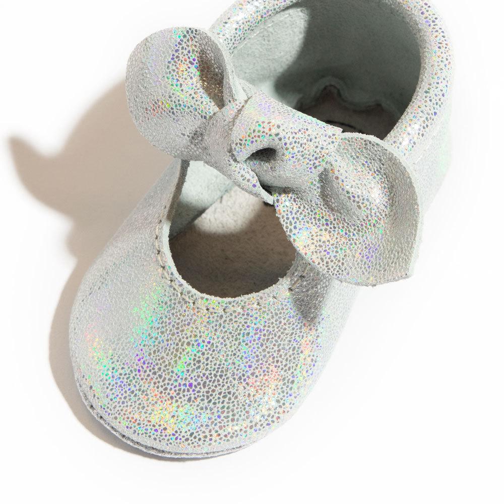 Hologram Knotted Bow Mocc knotted bow mocc Soft Soles 