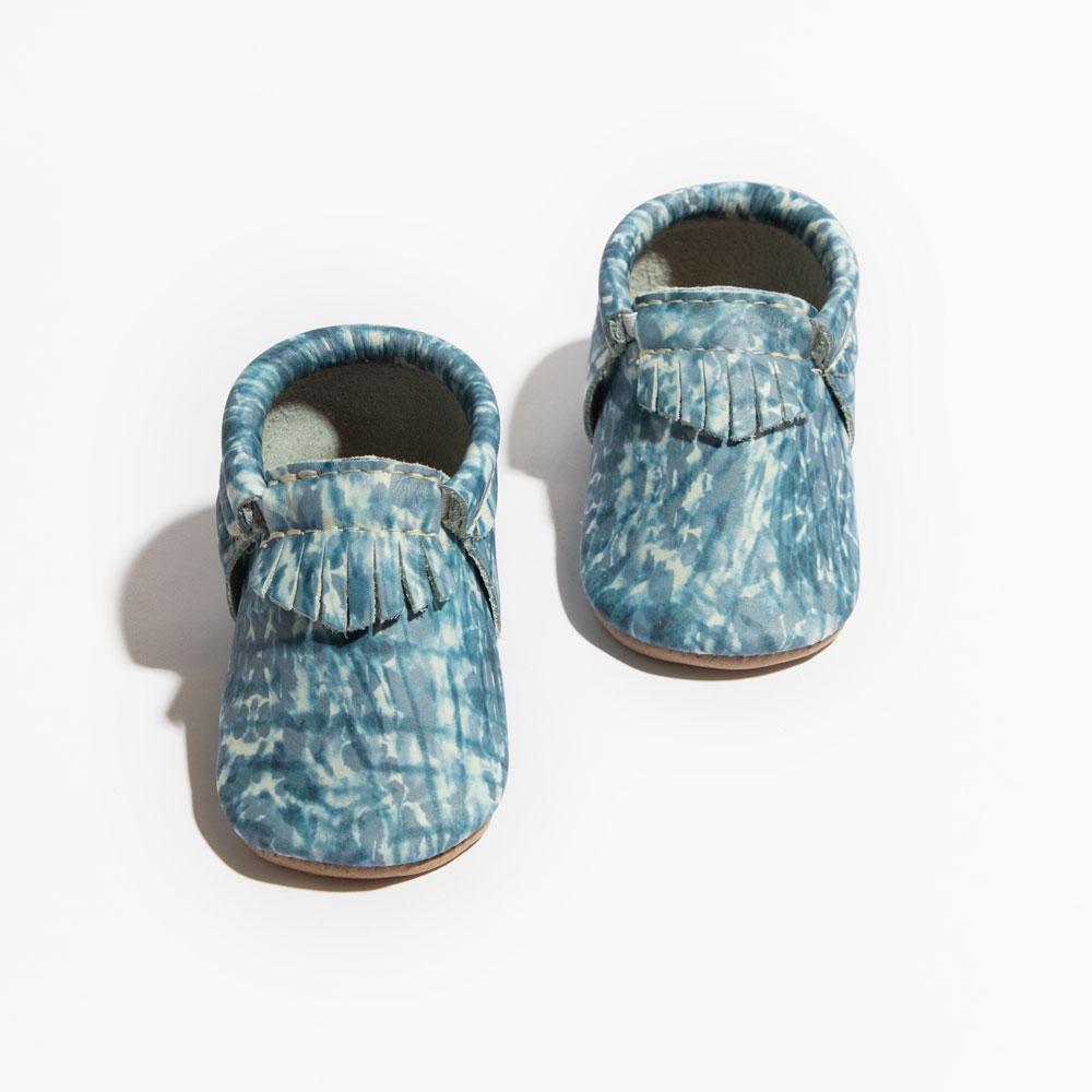 Indigo Shibori City Mocc City Mocc Soft Sole 