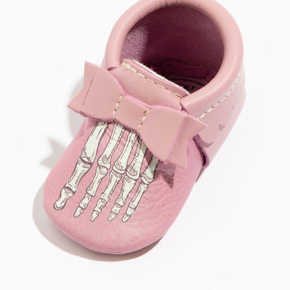 Lady Bones Bow Mocc Bow Mocc Soft Sole 