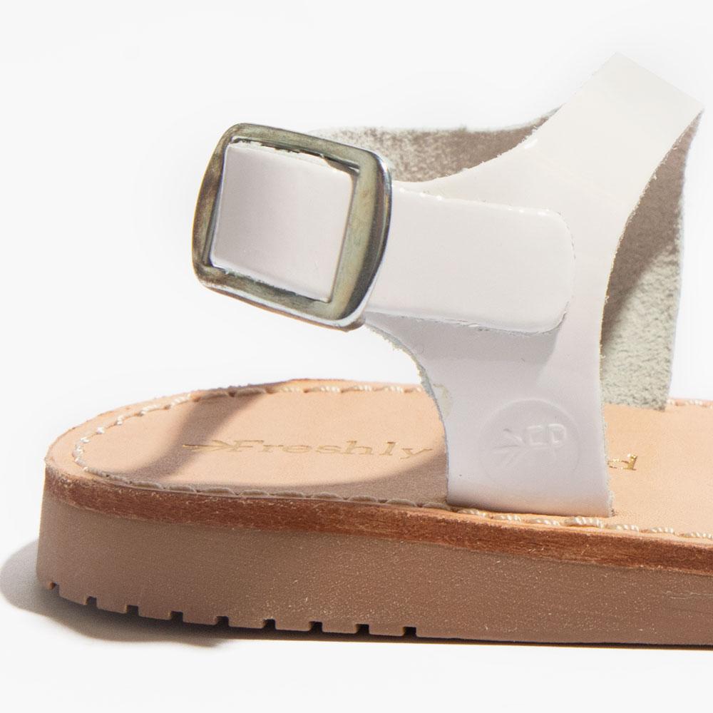 White Patent Laguna Laguna Sandal Kids Sandal 