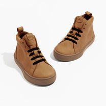 Weathered Brown Leon Kids Sneaker | High Top Kids Sneaker – Freshly Picked