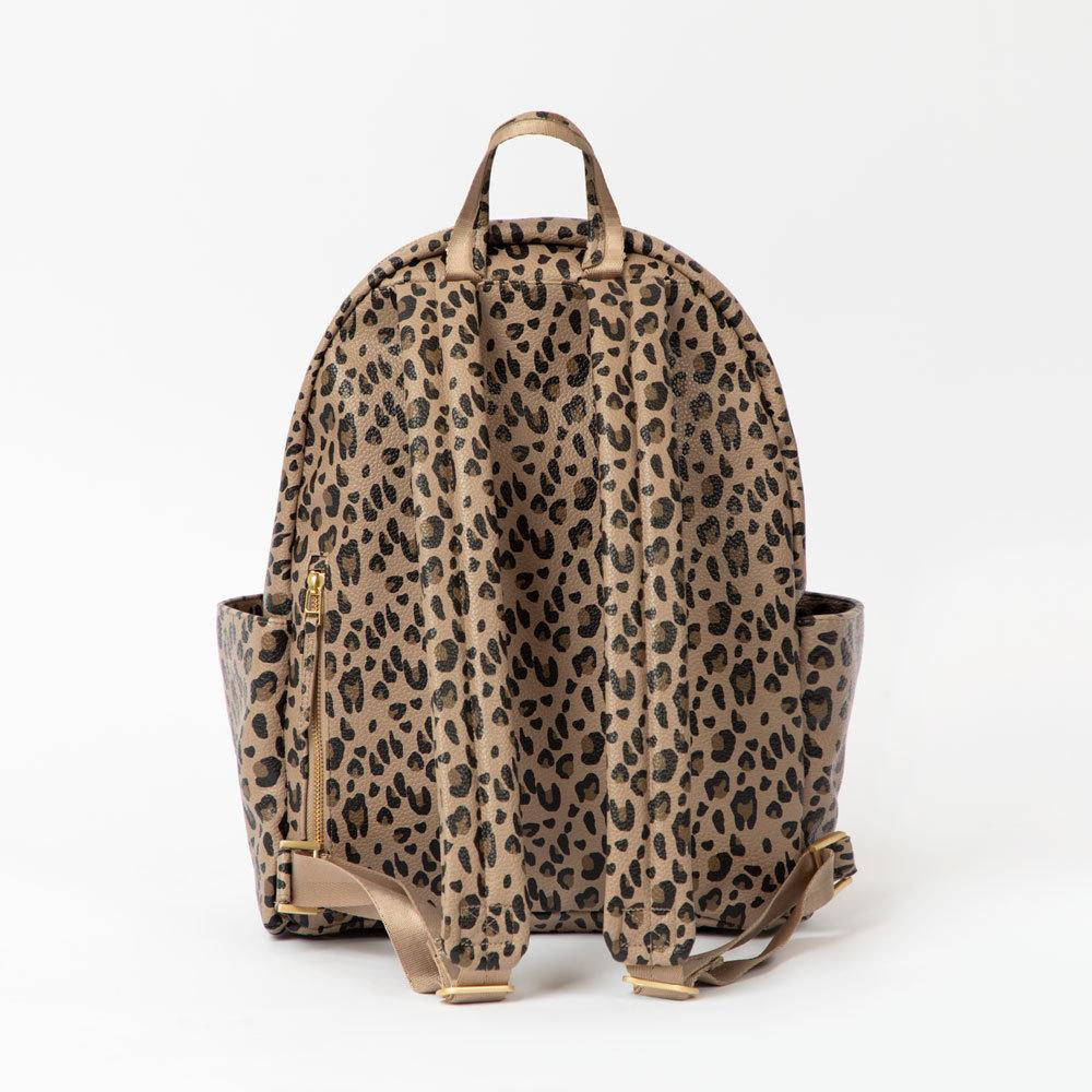 Leopard best sale skin backpack