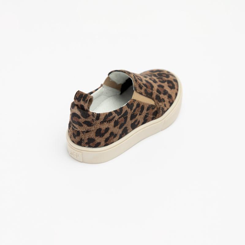 Leopard Classic Slip On Shoes | Stylish Sneakers For Kids – Freshly Picked