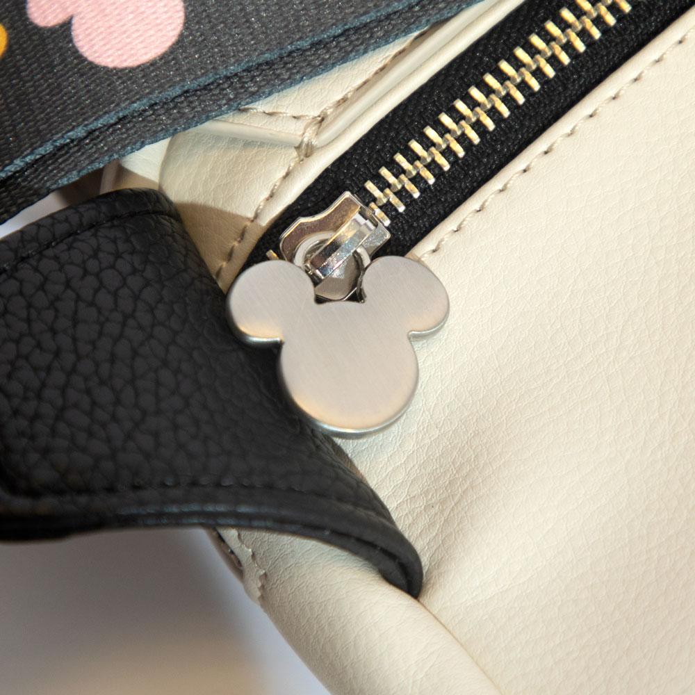 DISNEY X COACH Mickey Mouse Ears Leather Purse Wristlet - CHALK white 59529  NWT | eBay