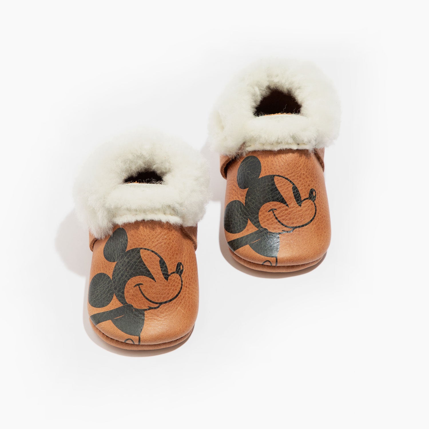 Mickey Shearling Shearling Mocc Soft Sole 