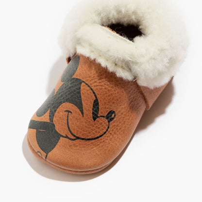 Mickey Shearling Shearling Mocc Soft Sole 