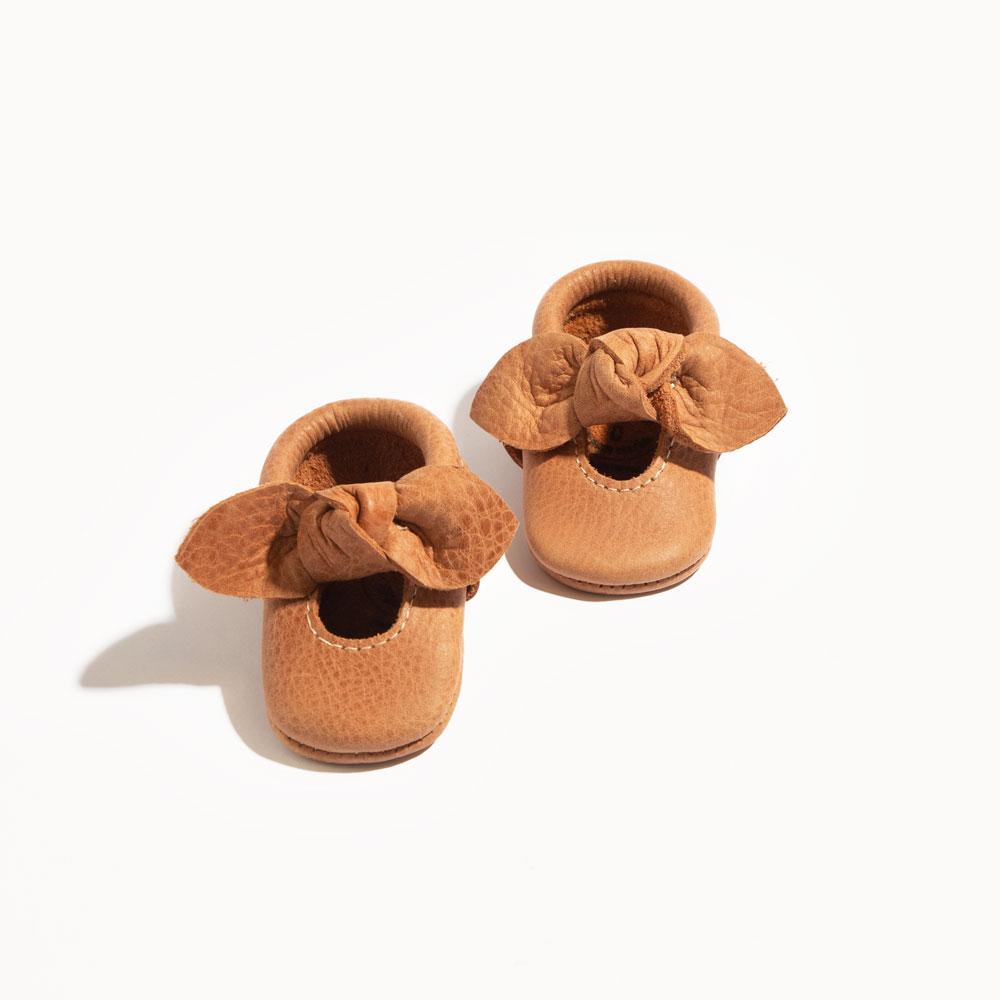 Newborn Zion Knotted Bow Mocc newborn knotted bow mocc Newborn 