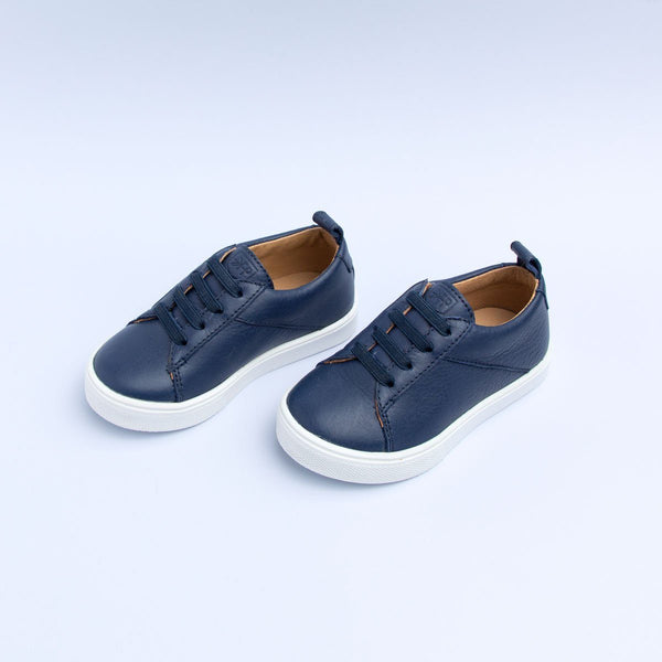 Navy Classic Lace Up Sneaker – Freshly Picked