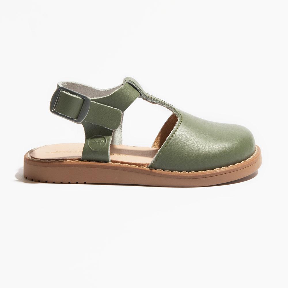 Olive Newport Clog | Handcrafted Shoe for Baby | Baby Footwear ...