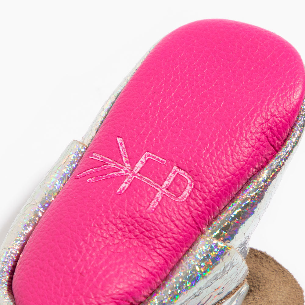 Opalescent Knotted Bow Mocc Knotted Bow Mocc Soft Sole 