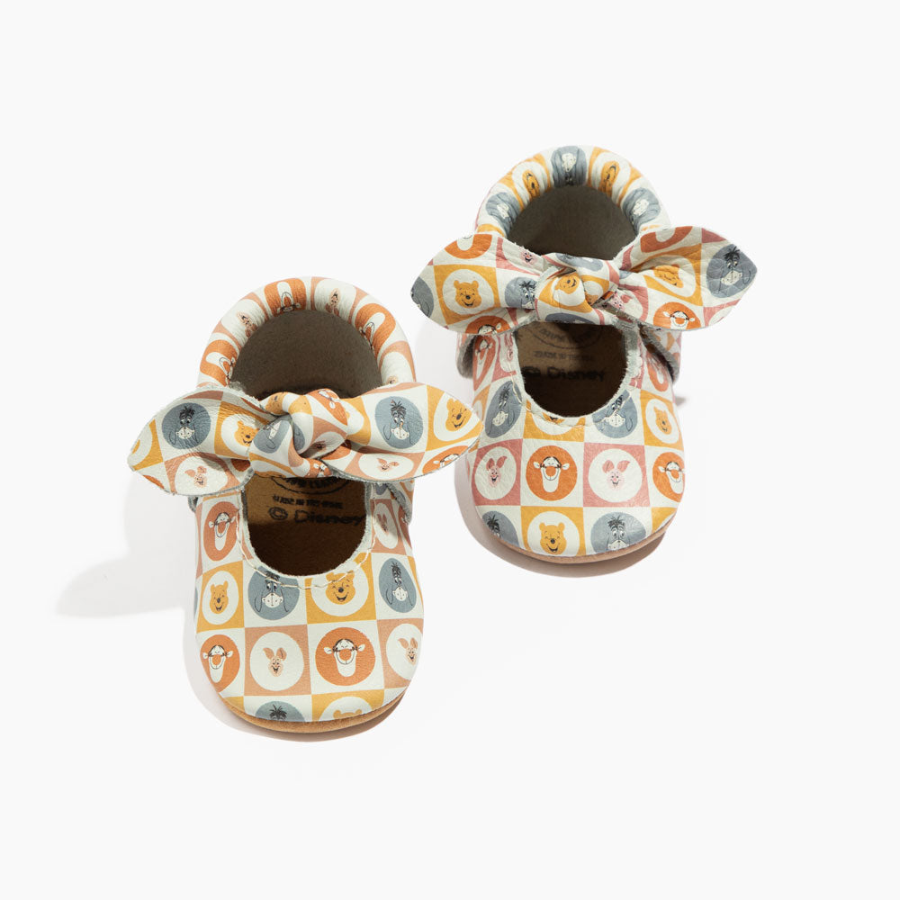 Pooh & Friends Knotted Bow Mocc Knotted Bow Mocc Soft Sole 