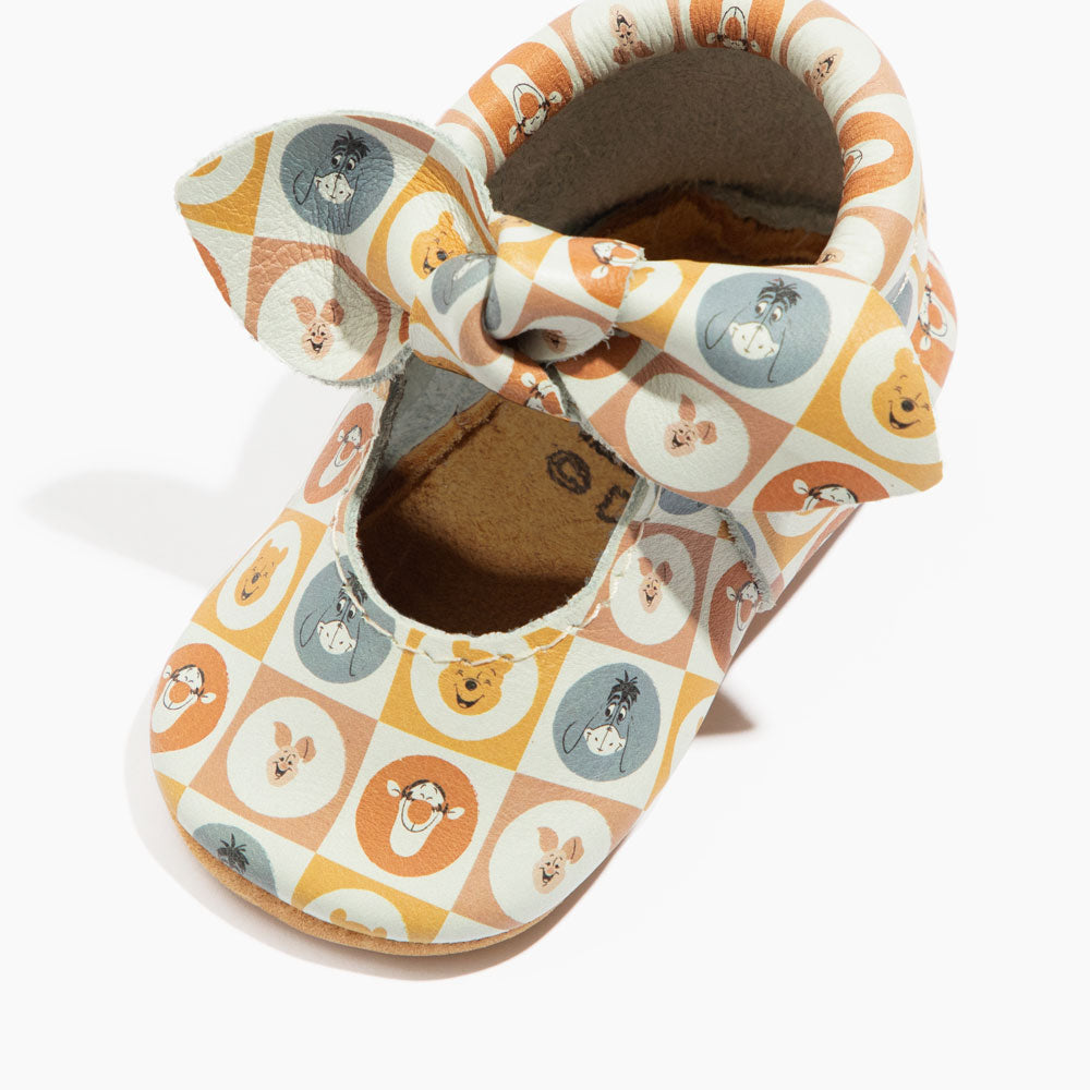 Pooh & Friends Knotted Bow Mocc Knotted Bow Mocc Soft Sole 