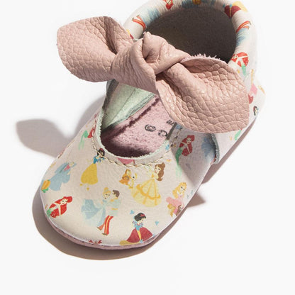 Sugar Skull Knotted Bow Baby Shoe  Leather Baby Shoes – Freshly Picked
