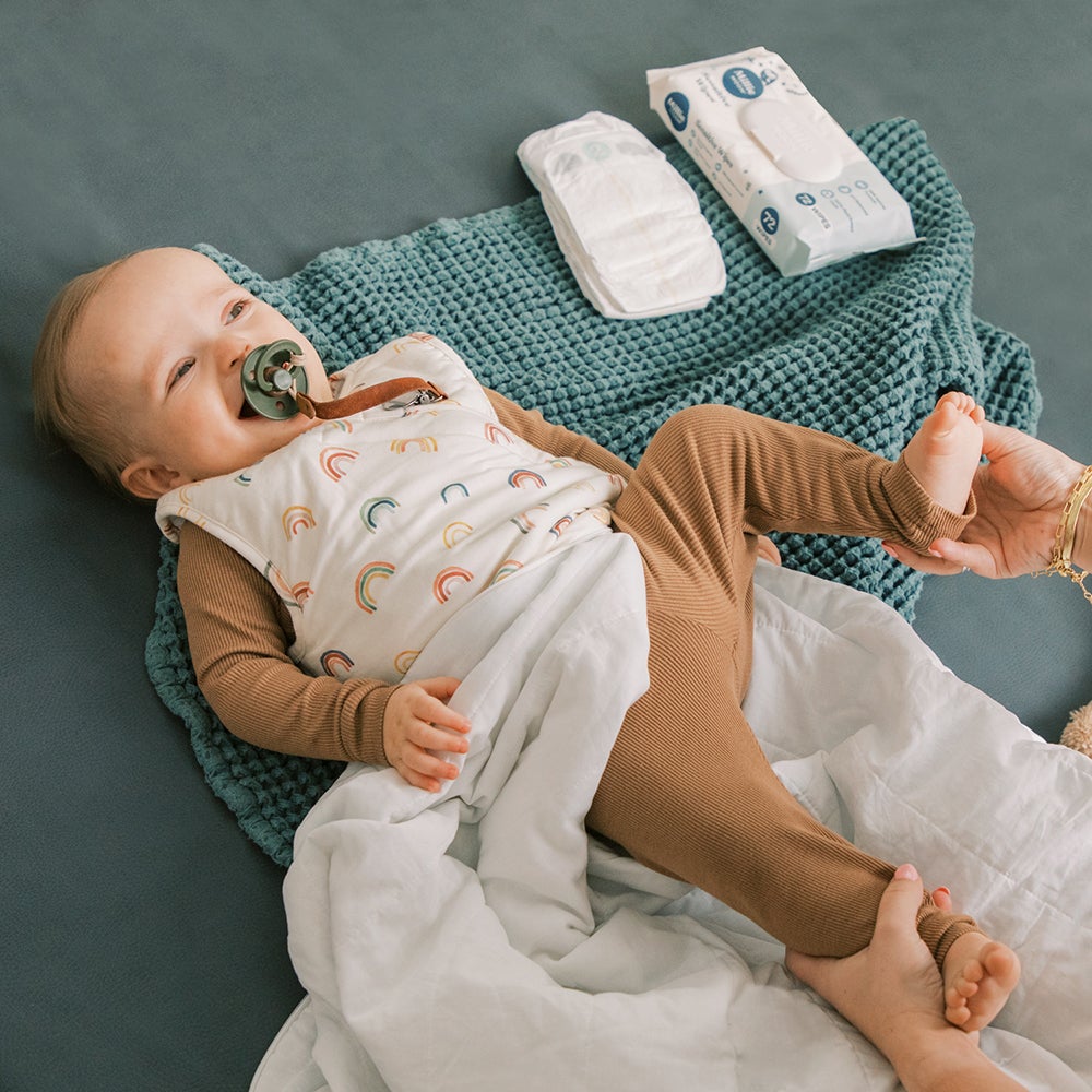 Rainbow store baby sleeper