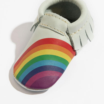 Rainbows on Your Toes Moccasin Soft Sole 