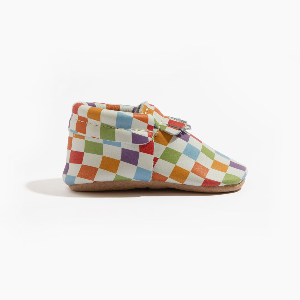 Retro Rainbow City Mocc City Mocc Soft Sole 