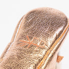 Rose Gold with Pink Shearling Bow Mocc Shearling Bow Mocc Soft Soles 