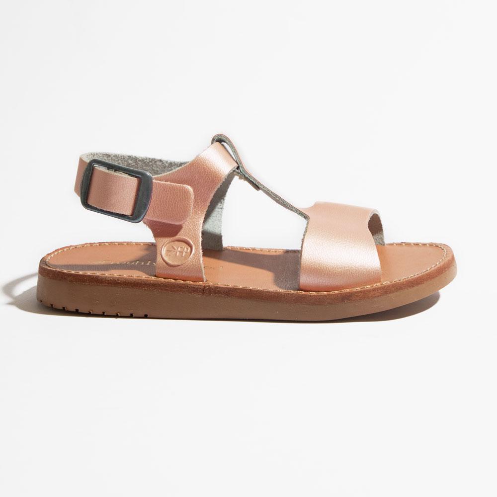 Rose Gold Malibu Baby Sandal | Summer Sandals For Kids – Freshly Picked