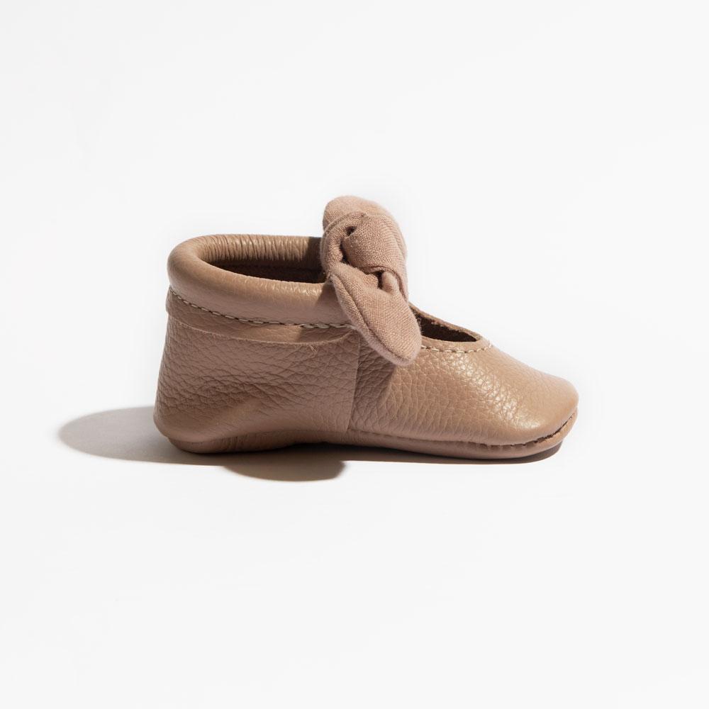 Rosewood Knotted Bow Mocc Knotted Bow Mocc Soft Sole 