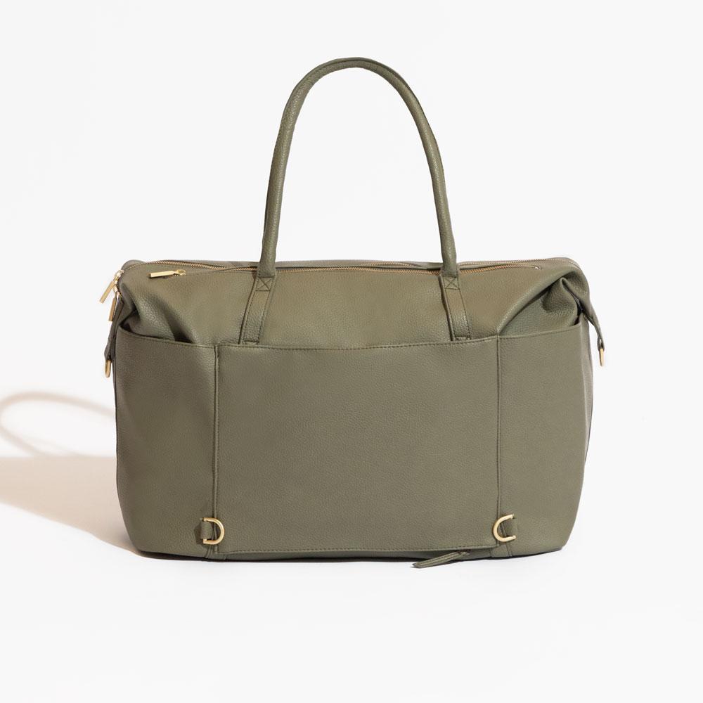 Sage Green Weekender Bag | Designer Weekender Bag For Moms