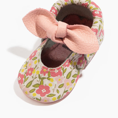 Spring Bouquet Knotted Bow Mocc Knotted Bow Mocc Soft Sole 
