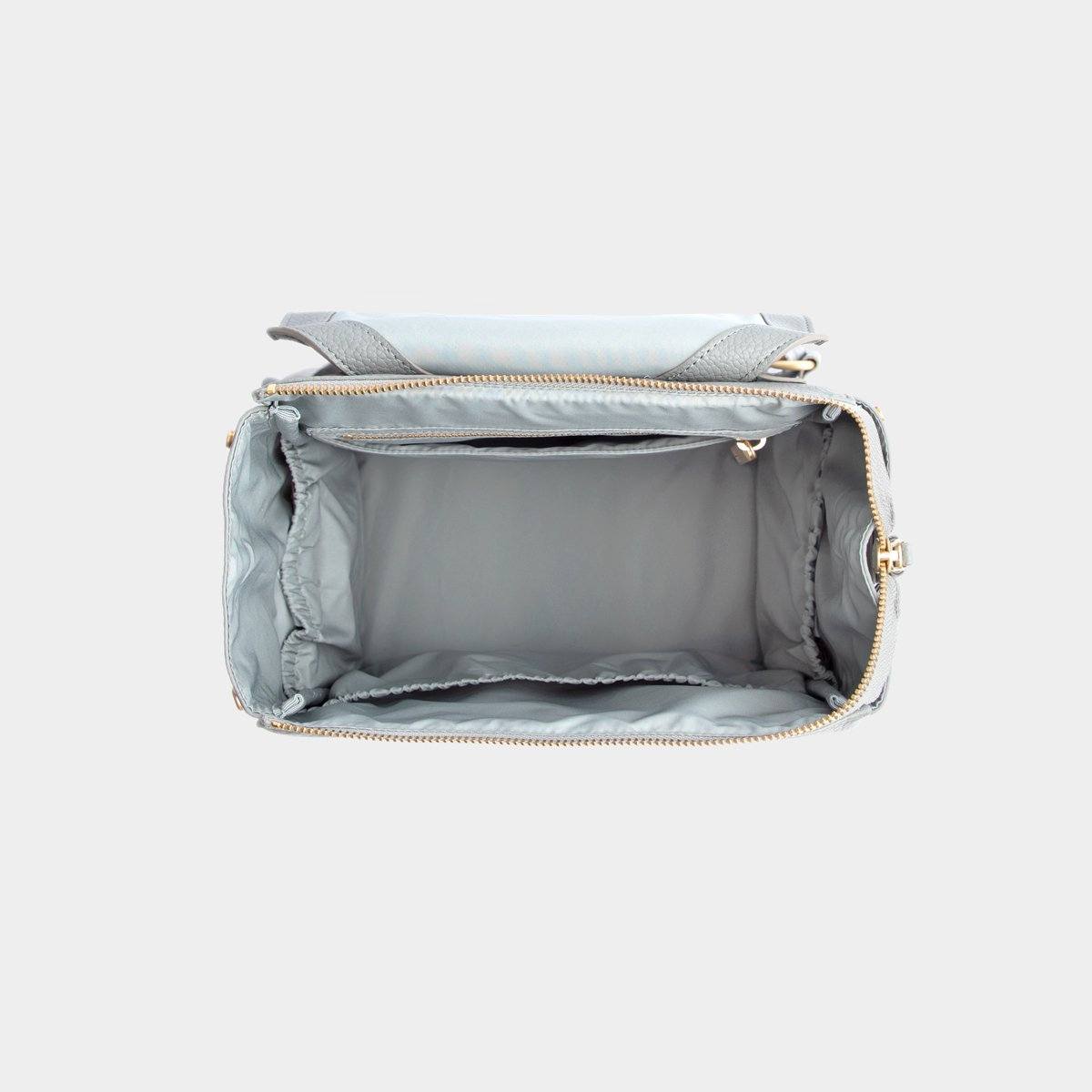 Stone Mini Classic Diaper Bag II Mini Classic Diaper Bag Bags 