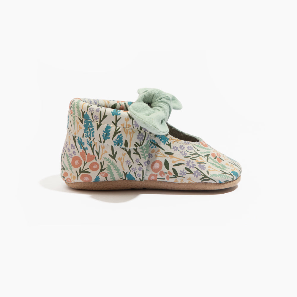 Wallflower Knotted Bow Mocc Knotted Bow Mocc Soft Sole 