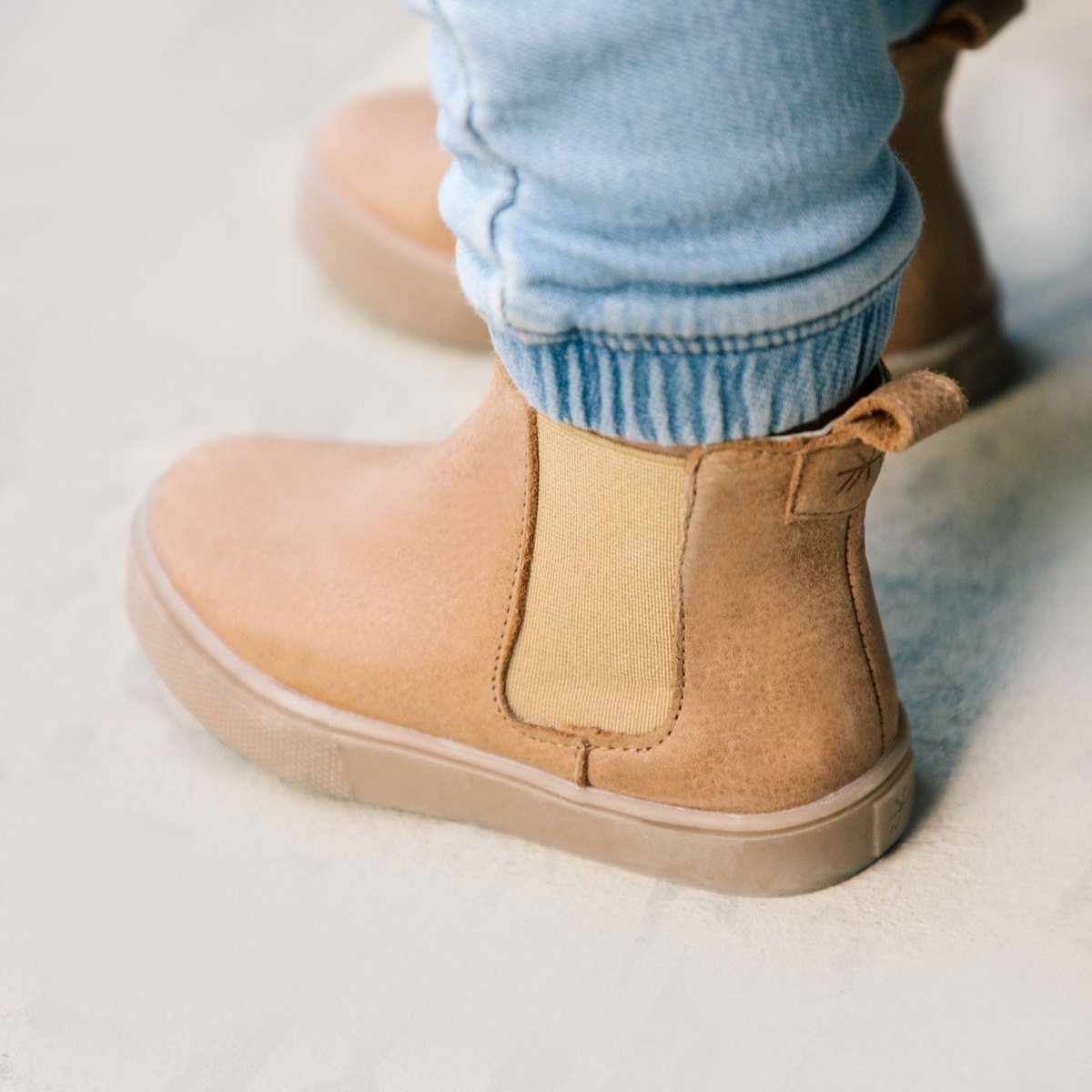 Weathered Brown Chelsea Boot Sneaker Kids -Chelsea Boot Sneaker Kids Sneaker 