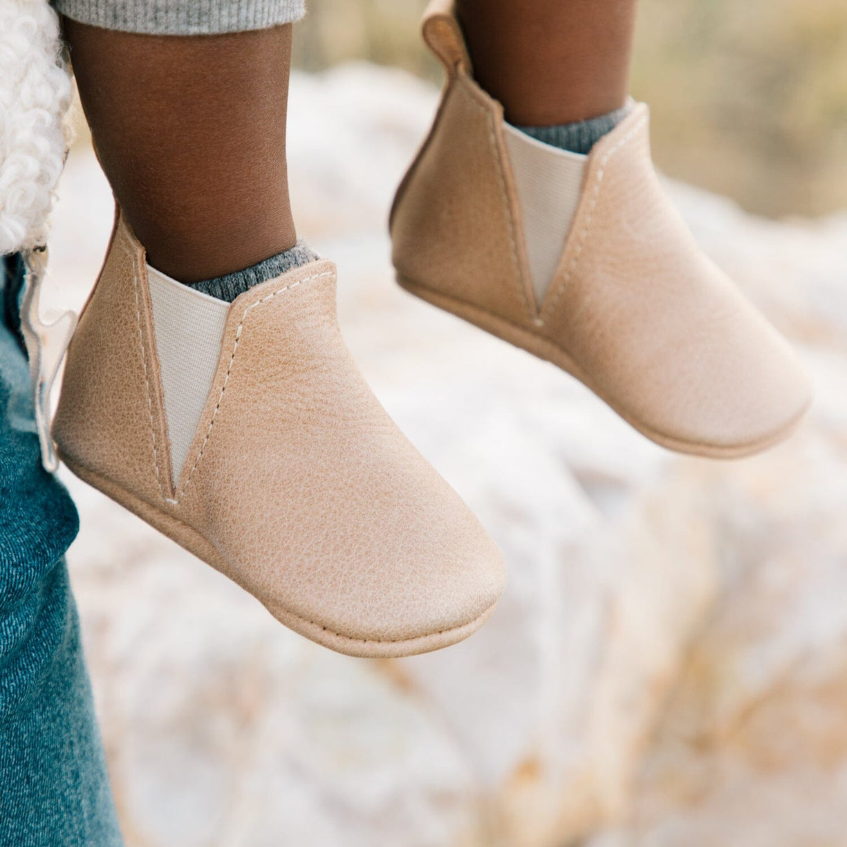 Freshly Picked Weathered Brown Chelsea Boot Baby Shoe main image 0