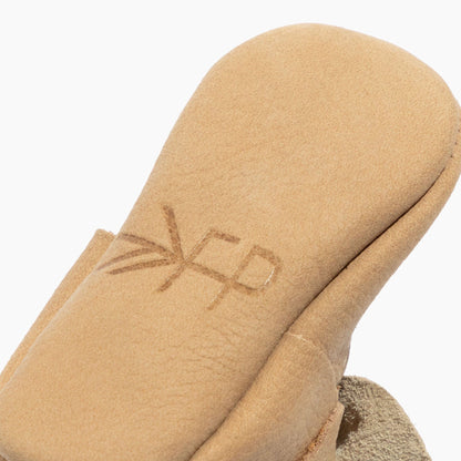 Weathered Brown Confetti Knotted Bow Mocc Knotted Bow Mocc Soft Sole 