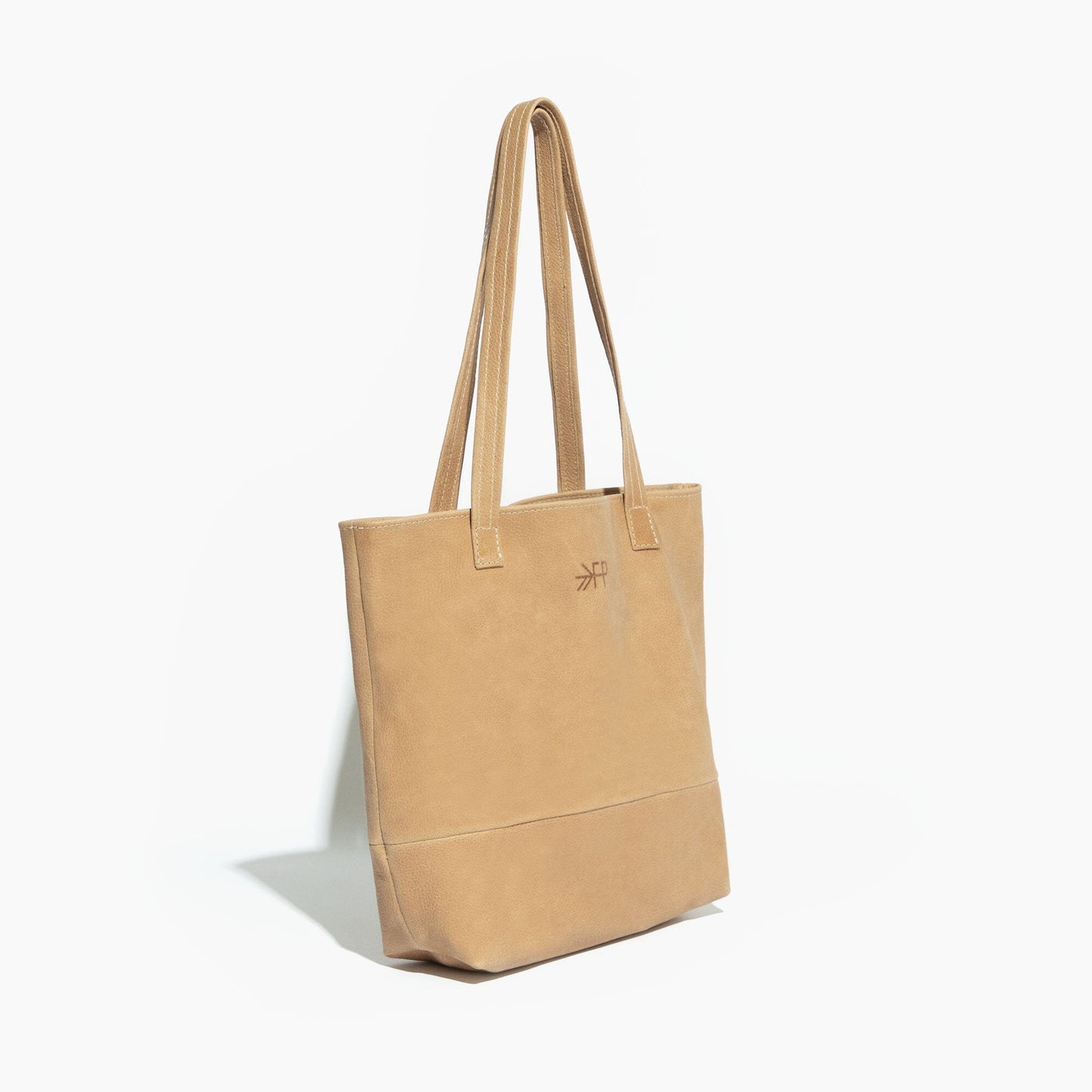 Weathered Brown Tote Leather Tote In House Bag 