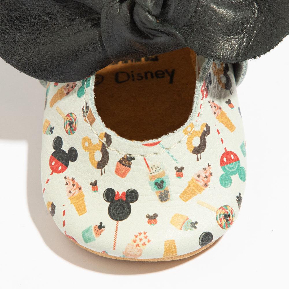 Yep, Yup, Yum Mickey Knotted Bow Mocc knotted bow mocc Soft Sole 